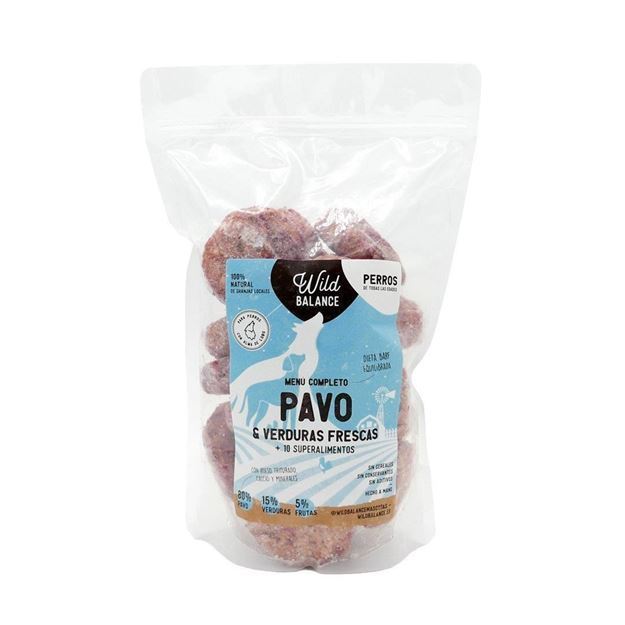 Foto de Menu Pavo BARF Para Perros - 5.0 Kg