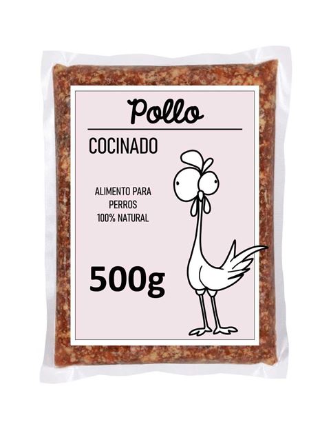 Foto de MENÚ POLLO COCINADO 10 kilos para perros